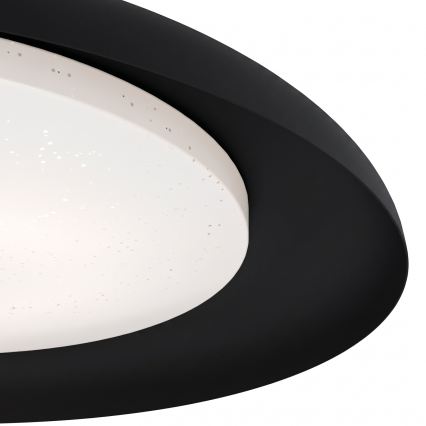 Eglo 99703 - PENJAMO LED -kattovalaisin LED/17,1W/230V musta