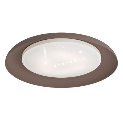 Eglo 99704 - LED-kattovalaisin PENJAMO LED/17,1W/230V ruskea