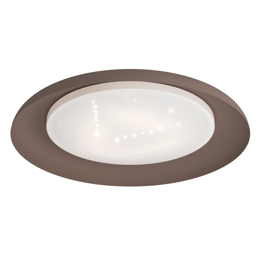 Eglo 99704 - LED-kattovalaisin PENJAMO LED/17,1W/230V ruskea
