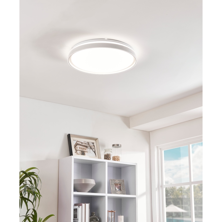 Eglo - LED Himmennettävä kattovalo LED/40W/230V 3000-6500K+ kauko-ohjain
