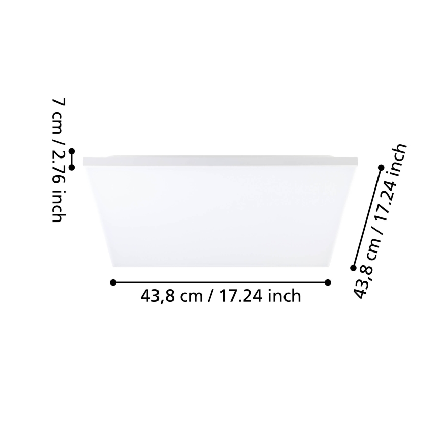 Eglo - LED-kattovalo LED/20W/230V