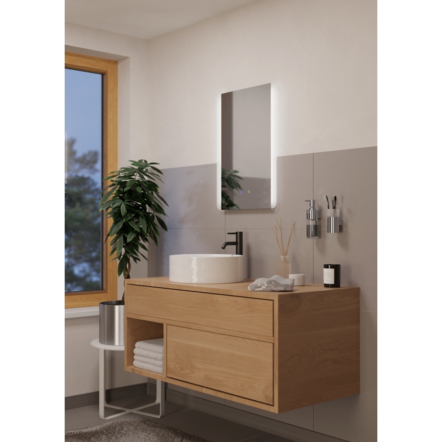 Eglo 99853 - LED Kylpyhuonepeili taustavalolla BUENAVISTA LED/28W/230V IP44