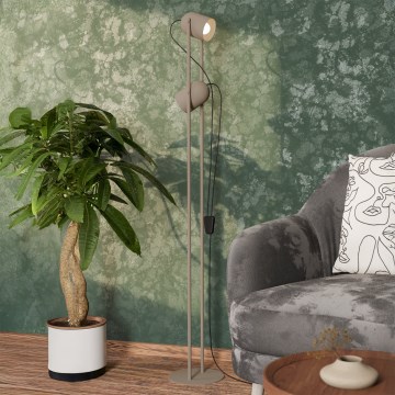 Eglo - Beige lattiavalaisin 2xE14/8W/230V