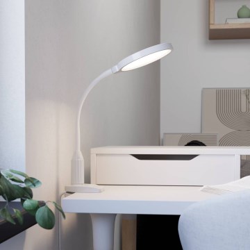 Eglo - himmennettävä joustava klipsivalaisin LED/5,5 W/230 V 2700/4000/6500 K valkoinen