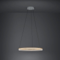 Eglo - Himmennettävä LED-kattokruunu johdossa LED/36W/230V 3000K harmaa/tammi