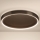 Eglo - himmennettävä LED-kattovalaisin LED/10W/230V + 4xLED/9,5W 2200-6500K halkaisija 55 cm ruskea + kaukosäädin