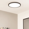 Eglo - Himmennettävä LED-kattovalaisin LED/33,5W/230V halkaisija 45 cm musta