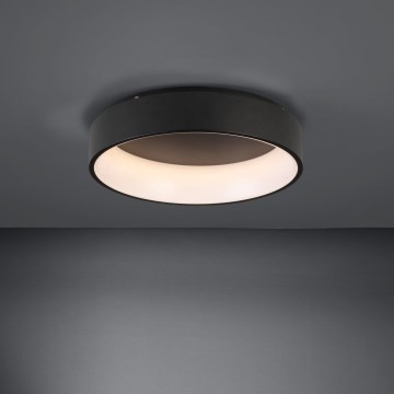 Eglo - Himmennettävä LED-kattovalaisin LED/35,2W/230V 3000K musta