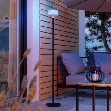 Eglo - himmennettävä LED RGBW ulkokäyttöön sopiva lattiavalaisin LED/2,2W/3,7V 3000K IP54