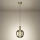 Eglo - Himmennettävä LED-riippuvalaisin kaapelilla LED/6W/230V + LED/1,6W 2200-6500K halkaisija 25 cm kultainen