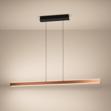 Eglo - himmennettävä LED-riippuvalaisin vaijerilla LED/30W/230V 2200-6500K kultainen + kaukosäädin