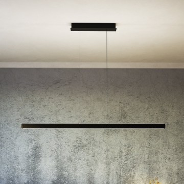 Eglo - himmennettävä LED-riippuvalaisin vaijerilla LED/30W/230V musta + kaukosäädin