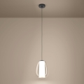 Eglo - himmennettävä LED-riippuvalaisin vaijerilla LED/7W/230V + LED/1,6W 2200-6500K musta kromi