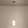 Eglo - himmennettävä LED-riippuvalaisin vaijerilla LED/7W/230V + LED/1,6W 2200-6500K musta kromi