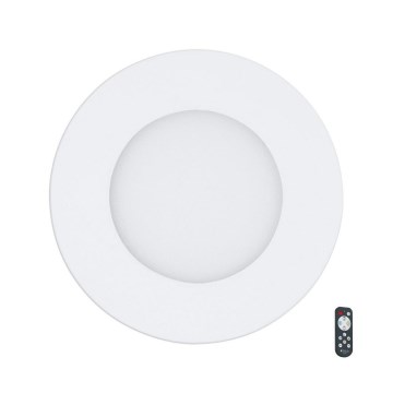 Eglo - himmennettävä LED-uppovalaisin 5 W/230 V + kaukosäädin, Ø 12 cm