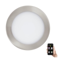 Eglo - Himmennettävä LED-uppovalaisin kylpyhuoneeseen, 10,5 W/230 V, IP44, ZigBee, halkaisija 16,5 cm