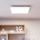 Eglo - himmennettävä pinta-asennettava LED-paneeli, 33 W, 230 V, 2700–6500 K, 60 × 60 cm, valkoinen + kaukosäädin