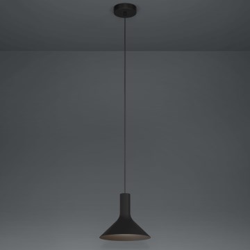 Eglo - Kattokruunu johdossa 1xE27/28W/230V musta