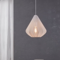 Eglo - Kattokruunu johdossa 1xE27/40W/230V halkaisija 33,5 cm valkoinen