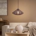 Eglo - Kattokruunu johdossa 1xE27/40W/230V halkaisija 42,5 cm musta