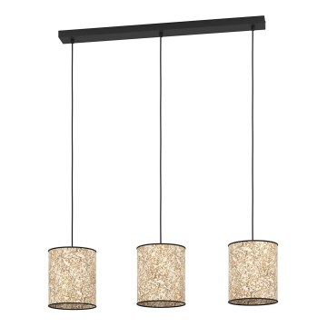 Eglo - Kattokruunu johdossa 3xE27/25W/230V