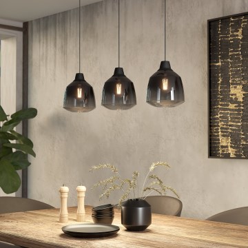 Eglo - Kattokruunu johdossa 3xE27/40W/230V