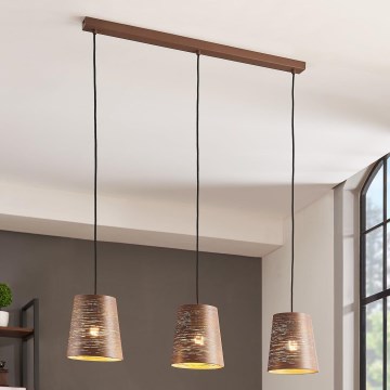 Eglo - Kattokruunu johdossa 3xE27/40W/230V