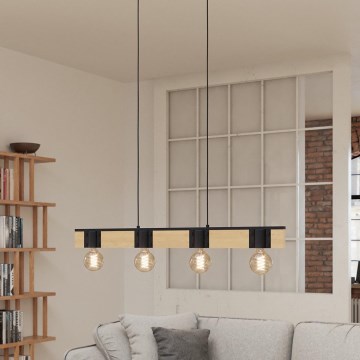 Eglo - Kattokruunu johdossa 4xE27/40W/230V