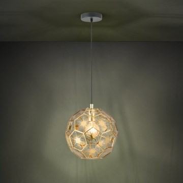 Eglo - Kattokruunu narussa 1xE27 / 60W / 230V d. 30 cm