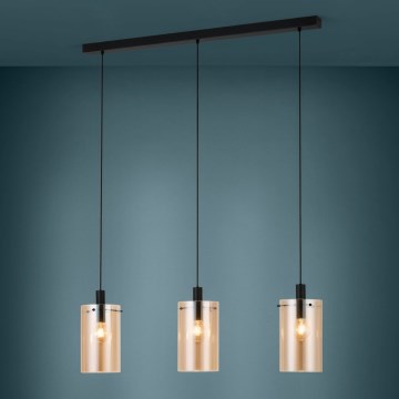 Eglo - Kattokruunu narussa 3xE27 / 40W / 230V