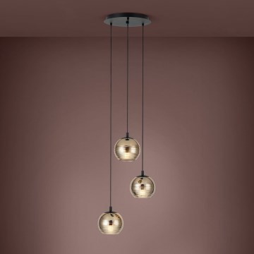 Eglo - Kattokruunu narussa 3xE27 / 40W / 230V