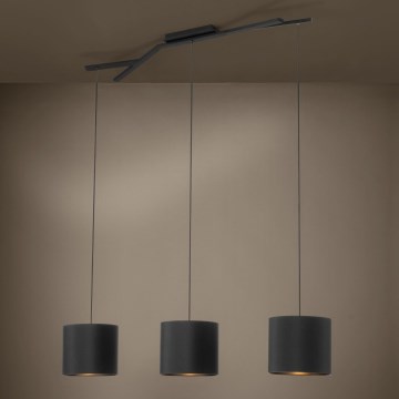 Eglo - Kattokruunu narussa 3xE27 / 40W / 230V