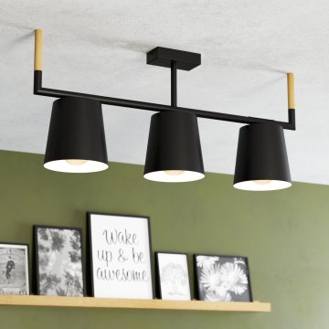 Eglo - Kattokruunu tangossa 3xE27/40W/230V