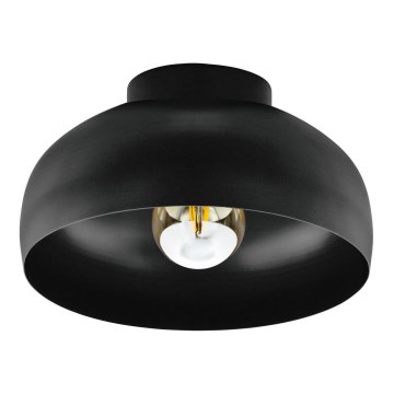 Eglo - Kattovalo 1xE27/40W/230V musta
