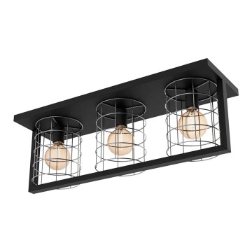 Eglo - Kattovalo 3xE27/40W/230V