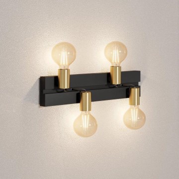 Eglo - Kattovalo 4xE27/10W/230V