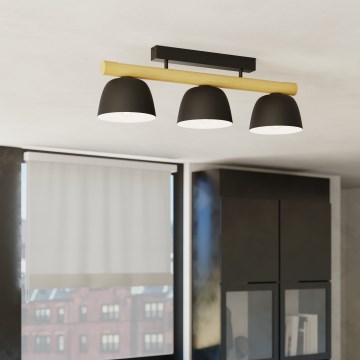 Eglo - Kiinteä kattokruunu 3xE27/40W/230V