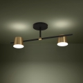 Eglo - Kiinteä LED-kattokruunu 2xGU10/4,6W/230V 3000K kulta