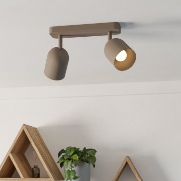 Eglo - kohdevalaisin 2xE14/40W/230V beige