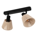 Eglo - Kohdevalaisin 2xE14/40W/230V beige/musta
