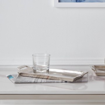 Eglo - Koristetarjotin 12,5x28,5 cm kromi