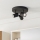 Eglo - Kylpyhuoneen spottivalaisin 3xGU10/5W/230V halkaisija 25 cm IP44 musta