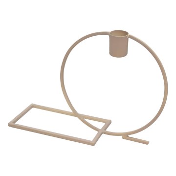 Eglo - Kynttilänjalka 15x22,5 cm beige