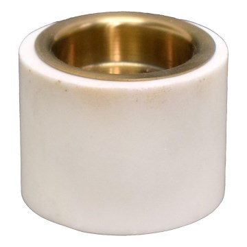 Eglo - Kynttilänjalka 4,5x6 cm marmori/valkoinen