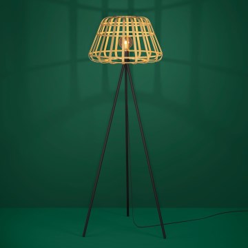 Eglo - Lattialamppu 1xE27/40W/230V bambu