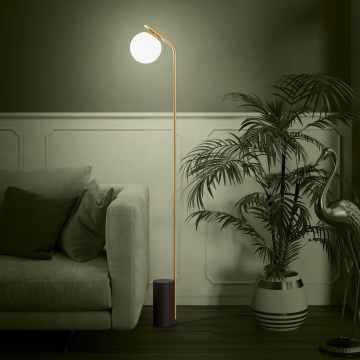 Eglo - Lattialamppu 1xE27/40W/230V kulta