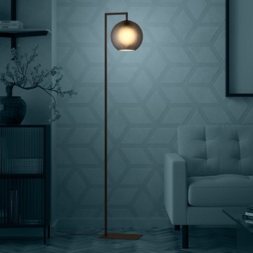 Eglo - Lattialamppu 1xE27/40W/230V savuinen