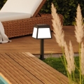 Eglo - LED-aurinkovalaisin liiketunnistimella LED/7,5W/3,7V 56cm 2200 mAh IP44
