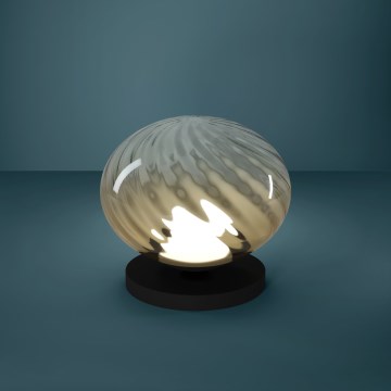 Eglo - LED Himennettävä pöytälamppu LED/5,8W/230V 2200-6500K beige/savunharmaa + kaukosäädin