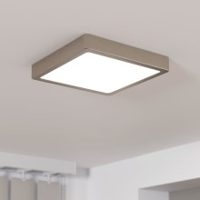 Eglo - LED Himmennettävä kattovalo LED/17W/230V kromi